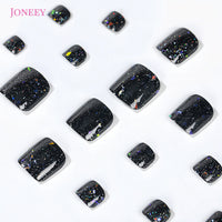 No.623 Laser Foil Toenails Patch 24pcs/Set