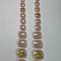 No.DT8 Flower Toenails Patch 24pcs/Set