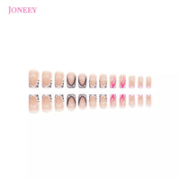 No.PSN132 Leopard Print Hand & Toe Pair Set-48pcs