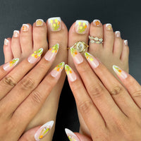 No.PSN81 Flower Hand & Toe Pair Set-48pcs