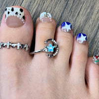 No.624 Leopard Toenails Patch 10pcs/Set