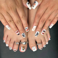 No.PSN66 Sexy Girl Hand & Toe Pair Set-48pcs