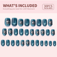 No.F310 Cat's Eye Fingernails Patch 30pcs/Set