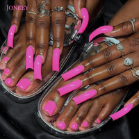 No.PSN144 Rose Red Hand & Toe Pair Set-48pcs