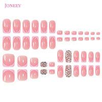 No.PSN146 Pink Hand & Toe Pair Set-48pcs