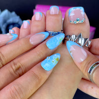 No.PSN79 Blue Sky Hand & Toe Pair Set-48pcs