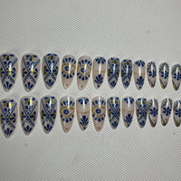 No.PSN100 Blue Eyes Hand & Toe Pair Set-48pcs