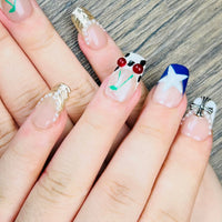 No.PSN153 Leopard Hand & Toe Pair Set-20pcs
