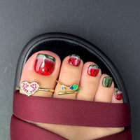 No.PSN84 Watermelon Cat's Eye Hand & Toe Pair Set-20pcs