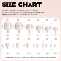 No.621 120Pcs French Press on Toenails