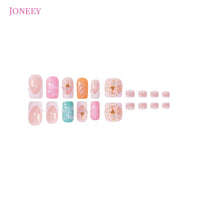 No.PSN151 Sweet Flowers Hand & Toe Pair Set-48pcs
