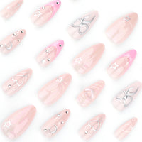 No.VN67 Valentine’s Love Press-On Nails Set (24 Pcs)
