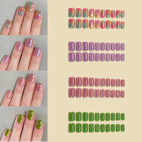 No.PSN101 Sweet Cat's Eye Fingernails Four Set-96pcs