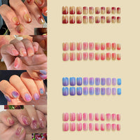 No.PSN104 Gradient Fruit Color Fingernails Four Set-96pcs