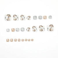 No.PSN168 Brown Hand & Toe Pair Set-48pcs