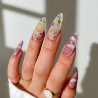 No.F462 Sweet Cat‘s Eyes Fingernails Patch 24pcs/Set