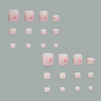 No.572 Flower Toenails Patch 24pcs/Set