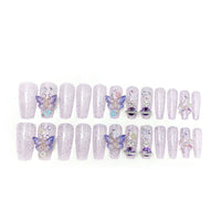 No.PSN120 Purple Hand & Toe Pair Set-48pcs