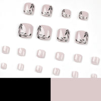 No.447 Leaves Toenails Patch 24pcs/Set