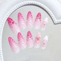 No.F448 Ice Stripes Fingernails Patch 24pcs/Set