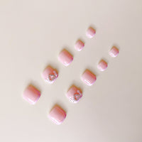 No.573 Purple Toenails Patch 24pcs/Set