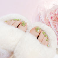 No.543 Green Toenails Patch 24pcs/Set