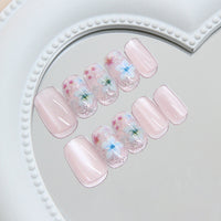 No.F442 Sweet Fingernails Patch 24pcs/Set