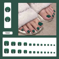 No.415 Green Toenails Patch 24pcs/Set