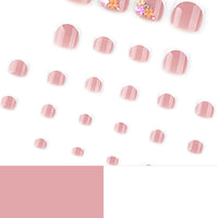 No.597 Fashion Toenails Patch 24pcs/Set