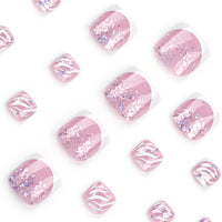 No.672 Fashion Toenails Patch 24pcs/Set