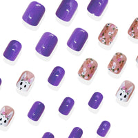 No.ET16 Cute Bunny Fingernails Patch 24pcs/Set