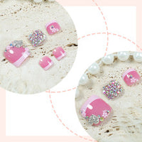 No.441 Glitter Toenails Patch 24pcs/Set