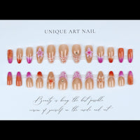 No.F483 Summer Ocean Fingernails Patch 24pcs/Set