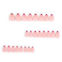 No.VN62 Valentine’s Love Press-On Nails Set (24 Pcs)