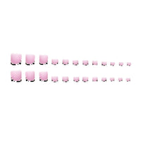 No.PSN92 Cow Stripes Hand & Toe Pair Set-48pcs