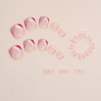 No.193 Explosive Glitter Toenails Patch 24pcs/Set