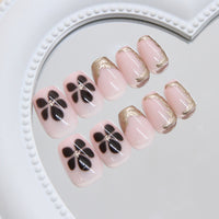 No.F454 Flowers Fingernails Patch 24pcs/Set