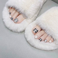 No.470 Exploding Sparkles Toenails Patch 24pcs/Set