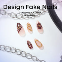 No.F413 Fashion Fingernails Patch 24pcs/Set