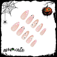 No.AW176 Halloween Cute Ghost Fingernails Patch 24pcs/Set