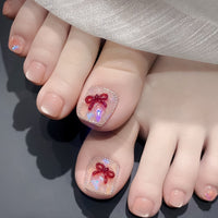 No.587 Streamer Cat's Eye Toenails Patch 24pcs/Set