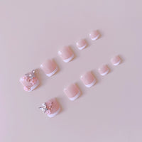 No.420 Sweet FlowersToenails Patch 24pcs/Set