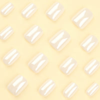 No.F318 White Fingernails Patch 24pcs/Set