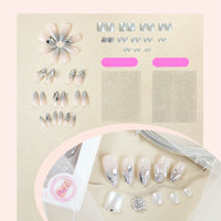 No.PSN11 Crystal Butterfly Hand & Toe Pair Set-48pcs