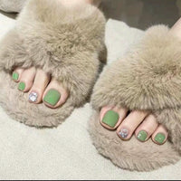 No.472 Green Toenails Patch 24pcs/Set