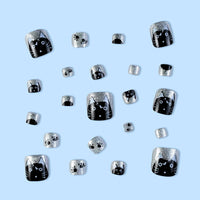No.422 Cute Cat Toenails Patch 24pcs/Set