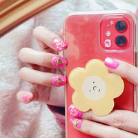 No.F340 Rose Red Fingernails Patch 24pcs/Set