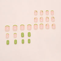 No.F452 Fresh Daisy Fingernails Patch 24pcs/Set