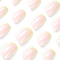 No.F394 Green Fingernails Patch 24pcs/Set