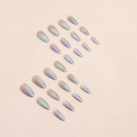 No.F347 Colorful Aurora Fingernails Patch 24pcs/Set